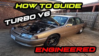 Engineering A V6 Turbo Commodore [upl. by Zabrine]