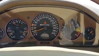 AMG S600 W140 top speed Amazing [upl. by Beshore]