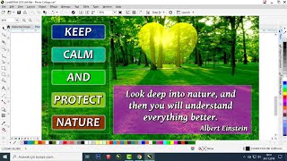 Coreldraw Transparency Tool For Beginners [upl. by Ruffi199]