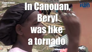 In Canouan Beryl was like a tornado [upl. by Agnese]