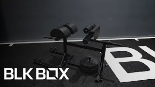 How to Guide GHD  Back Extension Movement  BLK BOX [upl. by Hayyim]