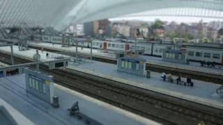 SNCB Timelapse Liège Guillemins [upl. by Annasus713]