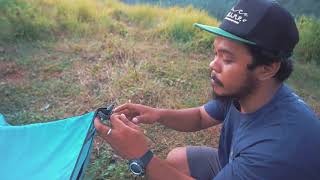 How to Set Up A Frame Tarp Shelter Using Silangan Outdoor Equipment Tarp Tagalog [upl. by Notsruht464]