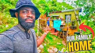 I VISITED OUR HOME MY FAMILY GREW UP IN JAMAICA 🇯🇲 [upl. by Gasperoni]