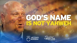 God’s name is not Yahweh – Proof from Jewish Rabbis [upl. by Rebor126]