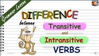 Differences between Transitive and Intransitive Verbs 2019 UPDATED [upl. by Janetta]