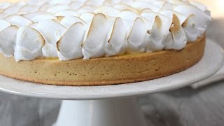 Tarte au citron meringuée facile Easy Lemon meringue pie [upl. by Rubia171]