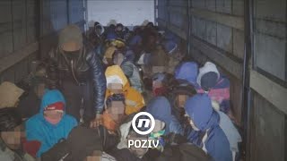 Ekskluzivne snimke hvatanja krijumčara migranata quotSad se kajem zbog svegaquot  Poziv [upl. by Hayman]