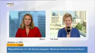 Nicole Diekmann zur Situation in Israel im Tagesgespräch am 19112014 [upl. by Adnahcal]