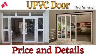 Upvc door price 2024  why upvc door is best  Top brand of Upvc door  casement Front door [upl. by Salokkin118]