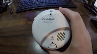 Smoke Alarm Malfunctioning 3 Chirps Not BEEPS After New Battery [upl. by Aniar]