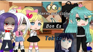 FNAFHS reacciona a Bon es Tokito Pedido‼️ 🇺🇲🇪🇦  FNAFHS X KNY  GN [upl. by Yrrag189]