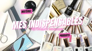 MES INDISPENSABLES Prothésiste ongulaire 💅🏼 [upl. by Coy]