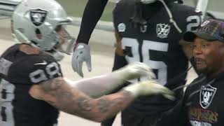 🔥 Raiders Maxx Crosby SHOVES Coach in Heated Sideline Clash  Raiders vs Steelers  nfl [upl. by Yelhsa]