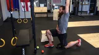 Hip Flexor Release and Couch Stretch Mobility  GPS Human Performance [upl. by Ryann]