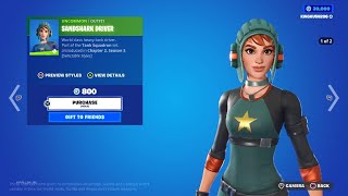 Fortnite SandShark Driver Skin is BACK sandshark fortnite itemshop vbucks [upl. by Laverne987]