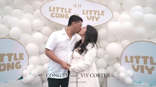 CONG TV amp VIY CORTEZ Baby Gender Reveal by Nice Print Photography [upl. by Hime254]