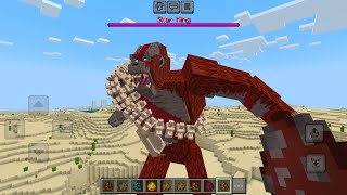 Skar King UPDATE MOD in Minecraft PE [upl. by Akeem]