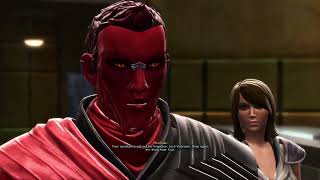 SWTOR  Shadow of Revan Vowrawn and the Wrath Sith Warrior Light Side Rishi Class Mission [upl. by Fleisig]