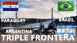 TRIPLE FRONTERA CAP9 NORTE ARGENTINO PARAGUAY BRASIL  SUZUKI DR 350 Argentina Brasil Paraguay [upl. by Ethelred742]