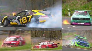 Bergpreis Hillclimb Schottenring 2023  Crashes Action amp Amazing Sound HD [upl. by Liryc]