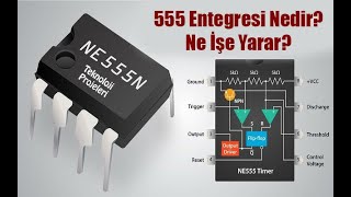 NE555 ENTEGRE VİDEO TANITIM PROJELİ [upl. by Acirederf665]