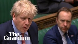 PMQs Boris Johnson faces Keir Starmer for first time – watch in full [upl. by Etnauj]