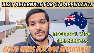 BEST ALTERNATE FOR 476  GOODNEWS FOR 491 VISA APPLICANTS [upl. by Adler219]