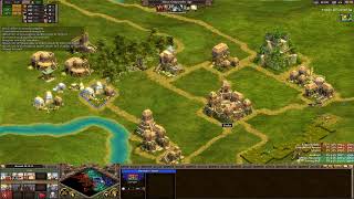 Rise of Nations Extended Edition 3vs3 tough battle gameplay crashed in the end 2024 09 17 21 16 [upl. by Armington686]