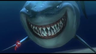 Nemo Shark Scene Bruce Reverse [upl. by Aleahs]