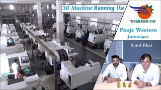 Pooja Western Metallica Limited Jamnagar  Review on RealTech CNC Machine VD191 [upl. by Vins]