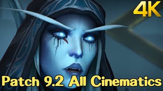 All WoW Shadowlands Cinematics  Eternitys End  All World of Warcraft Shadowlands Cinematics [upl. by Eberhard205]