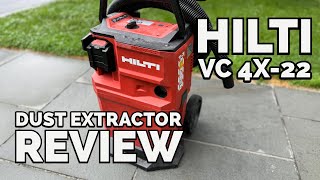 Hilti Dust Extractor VC 4X22  Tool Review [upl. by Bois260]