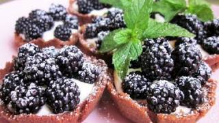 Recettes des tartelettes mûres mascarpone vanillées [upl. by Ardnuahc]