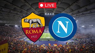 Roma Napoli 20 🔴 Prepartita LIVE reaction e postpartita con i tifosi allo stadio Olimpico [upl. by Jevon]