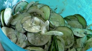 Easy German Cucumber Salad Gurkensalat [upl. by Rois]