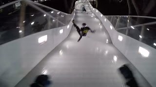 Worst POV crash in history of red bull crashed ice  SLOW MOTION [upl. by Torp]