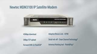 Key Product Features  MDM3100 IP Satellite Modem [upl. by Scot]