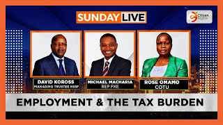 SUNDAY LIVE  Employment and tax burden as new NSSF rates takes effect [upl. by Yrovi]