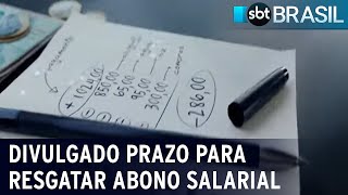 Prazo de resgate do abono salarial é divulgado pela PISPASEP  SBT Brasil 261223 [upl. by Assilac191]