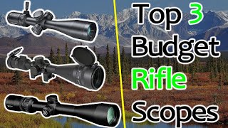 Top 3 Budget Rifle Scope  Features amp Buying Guide  2023 [upl. by Mercedes851]