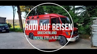 Mit Rudi in Griechenland  unsere Stellplätze  Directors Cut [upl. by Ielirol]