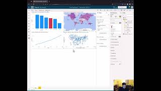 Creating a Scatter Plot in the Power BI Online App [upl. by Madian]