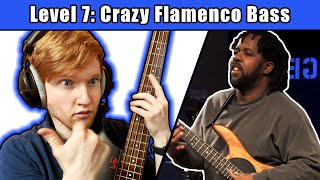 I Played Victor Wootens HARDEST Bass Solo 20 Levels Of Difficulty [upl. by Lahcim]