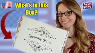 Unboxing  Quaintly amp Co Quintessentials quotCountry to Coastquot  August Box [upl. by Shelman]