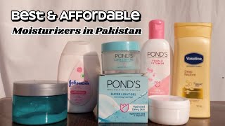 Best and Affordable Moisturizers in Pakistan  Best Moisturizer for dry skin  riendly moisturizers [upl. by Marcelline493]