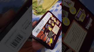 Animax Naruto booster tin Unboxing Soon [upl. by Kinata]