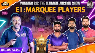 Project Pant Killer KL Shreyas Surge BIDDING MADNESS  E1 Marquee  Winning Bid  IPL Auction [upl. by Nylyak221]