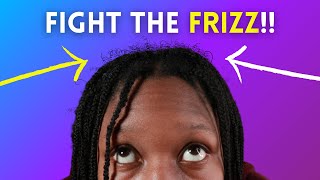 2 THINGS I DO TO NEUTRALIZE FRIZZ ON MINI BRAIDS3Month Mini Braid Challenge Week 5 [upl. by Gievlos992]