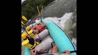 Tombstone warm up surf on the Upper Ocoee River riverraftting [upl. by Isis]